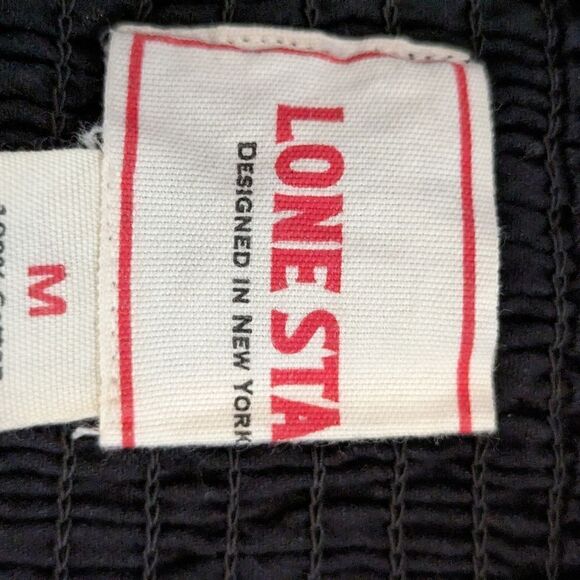 Lone Star Black Crop Bra Top NWT - Picture 6 of 6